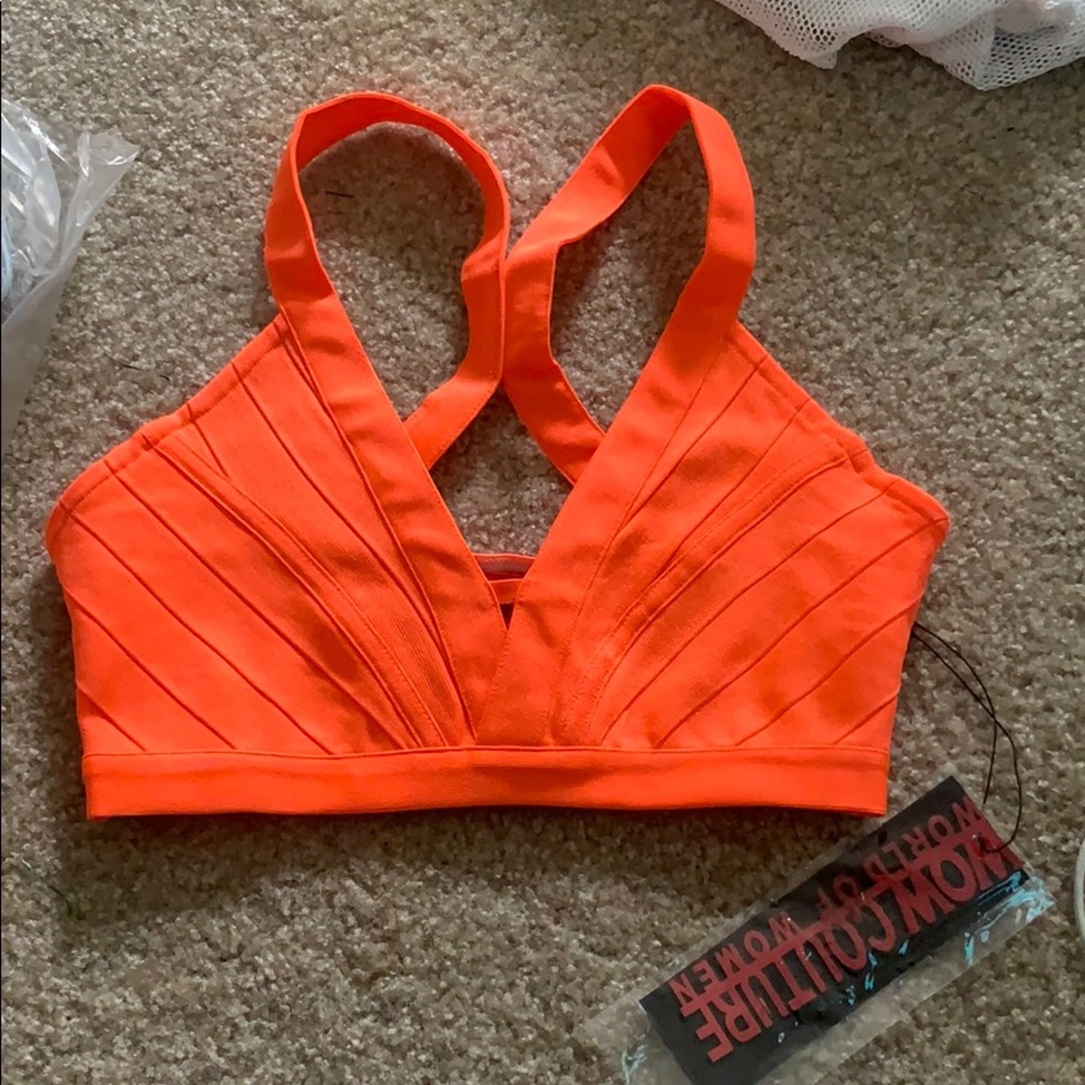 Crop top neon